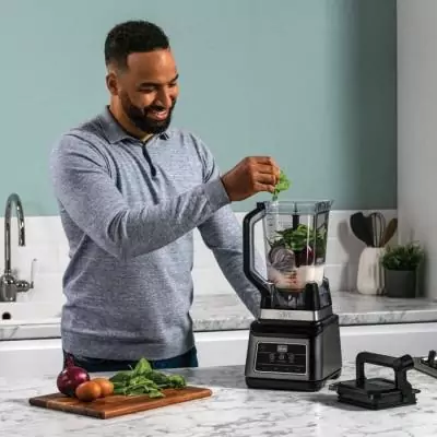 Mixeur Ninja 2-EN-1 AUTO-IQ BN750EU - Performances exceptionnelles Mixeur Ninja 2-EN-1 AUTO-IQ BN750EU - Performances exceptionnelles