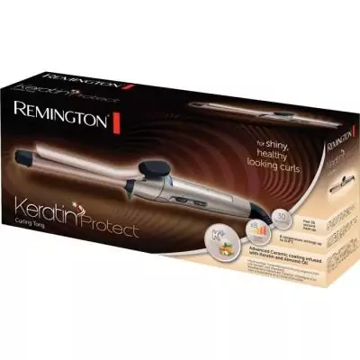 Fer à boucler Remington CI5318 Keratin Protect - 210°C - Chauffe rapide