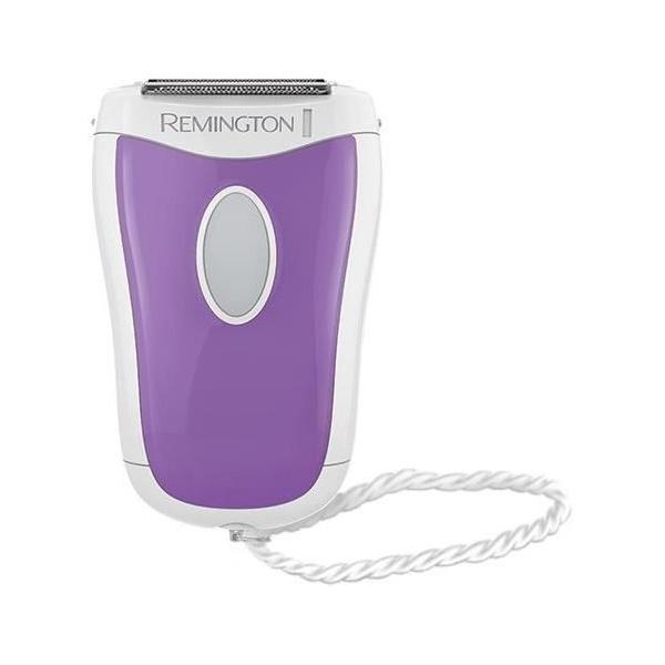 Rasoir féminin compact - REMINGTON - WSF4810 SMOOTH & SILK - a pile - Violet / Blanc