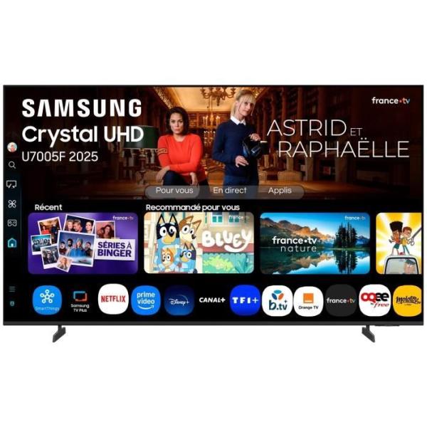Samsung 55U7005F - TV LED 55 (140 cm) - 4K UHD 3840x2160 - HDR10+ - Smart TV - Gaming Hub - 3xHDMI - WiFi