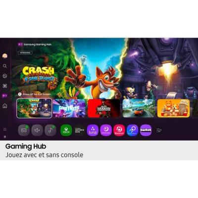 Téléviseur Samsung 55" 4K UHD HDR10+ Smart TV