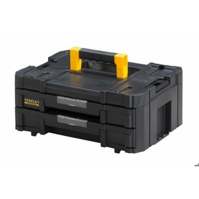 Mallette 2 tiroirs Tstak-Fatmax Stanley 8l - Pratique et robuste