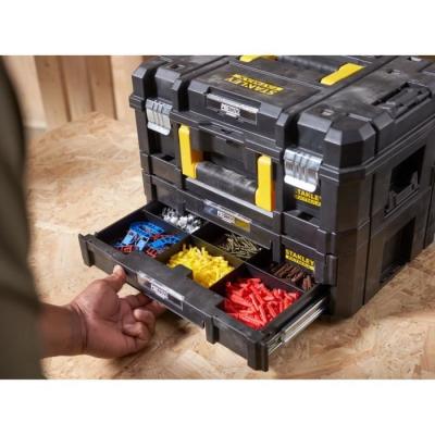 Ensemble 2 Mallettes PRO-STACK™ - STANLEY FATMAX - 21,5 L