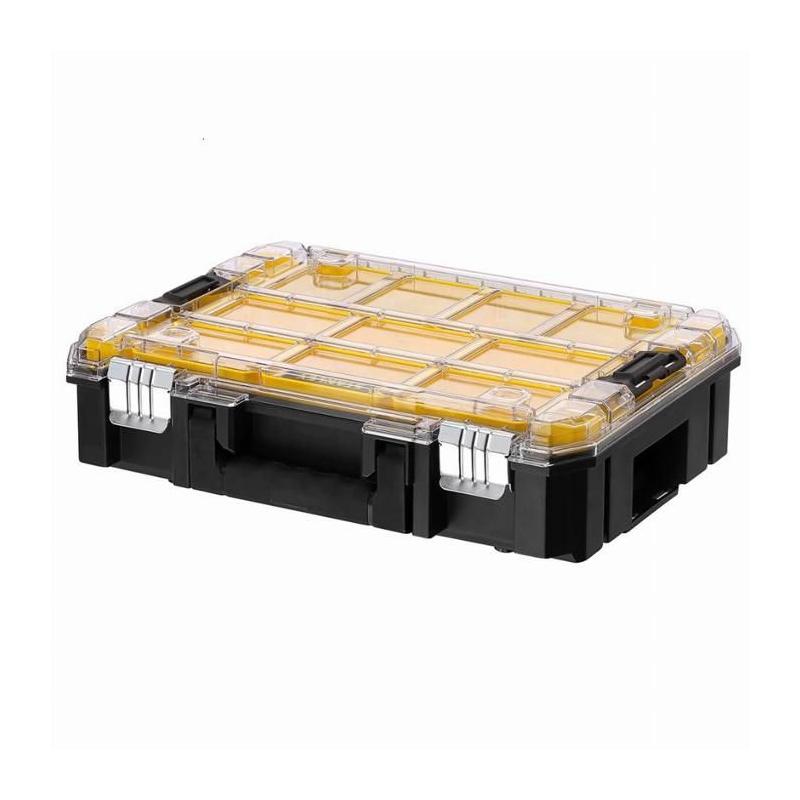 Organiseur Stanley Fatmax Tstak - Grande capacité et 10 compartiments - Noir