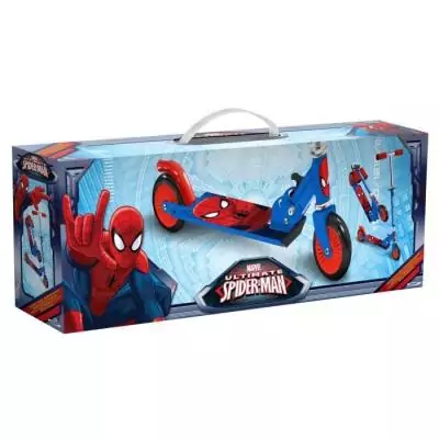 Trottinette Pliable SPIDERMAN - Idéale pour les enfants