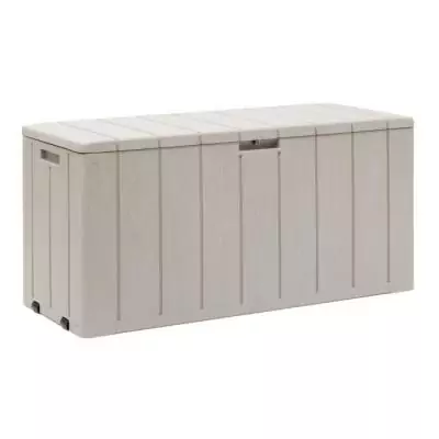 Coffre de jardin BRAVO Toomax - Résine taupe 270L