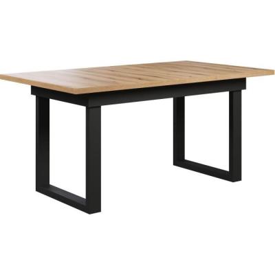 Table à manger scandinave en chêne - Rectangulaire 160-200 x 76 x 80 cm