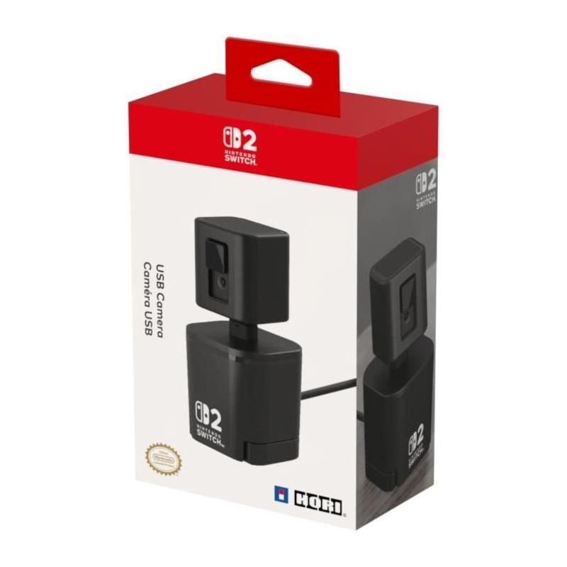 Caméra vidéo USB HORI pour Nintendo Switch 2 - Noir
