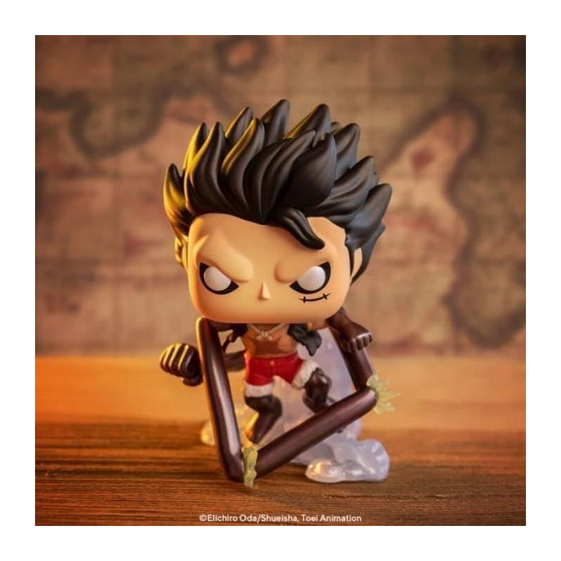 Figurine FUNKO POP Animation One Piece - Snake-Man Monkey D. Luffy ×
