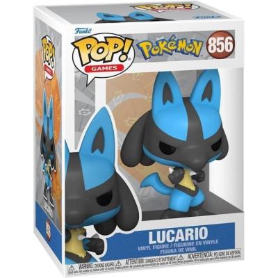 Figurine FUNKO POP Games Pokémon Lucario - 856