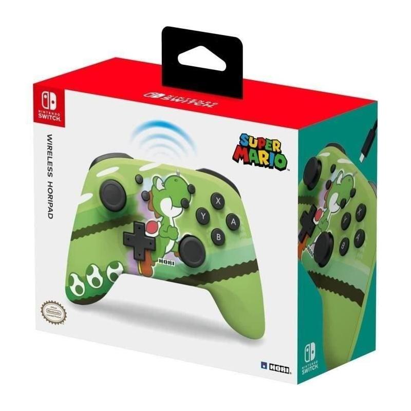 Manette de jeu sans fil HORIPAD - Vert pour Nintendo Switch et OLED