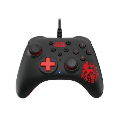Manette Filaire Horipad Turbo - Mario - Accessoire Switch