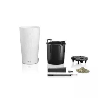 Jardinière Cilindro color 32 Blanc - Kit complet 13 L - LECHUZA Jardinière Cilindro color 32 Blanc - Kit complet 13 L - LECHUZA