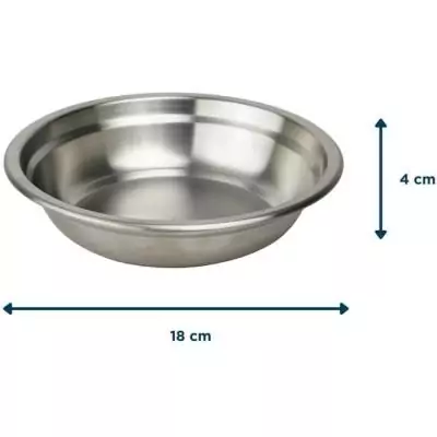 Assiette creuse inox THERMOBABY - Sans BPA, idéale pour les repas