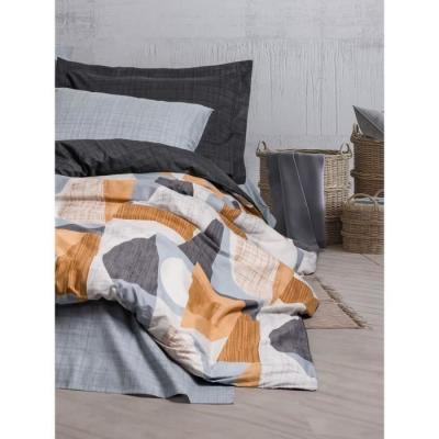 Parure de lit 100% coton renforcé - Gris