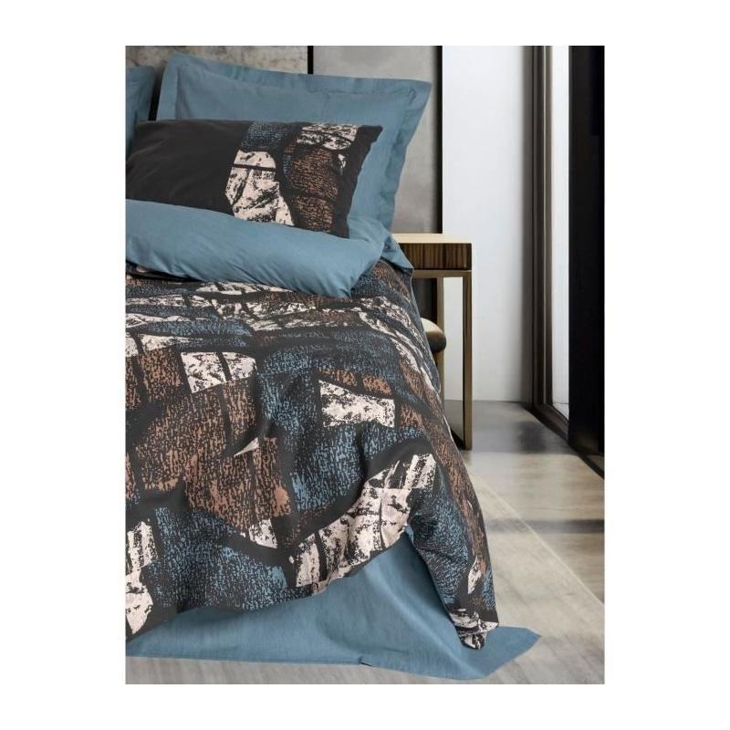 Parure de lit 100% coton renforcé - Vert