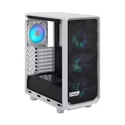 Boîtier PC FRACTAL DESIGN Meshify 2 Compact RGB Blanc TG Transparent - Moins de 60 caractères Boîtier PC FRACTAL DESIGN Meshify 2 Compact RGB Blanc TG Transparent - Moins de 60 caractères
