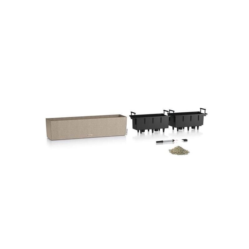 Jardinière BALCONERA Stone 80 Beige tout-en-un