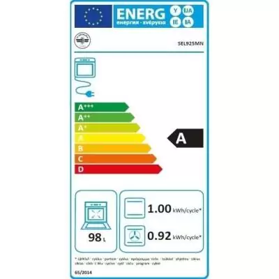 Cuisinière à gaz Bertazzoni SEL925MN 90cm Noir Cuisinière à gaz Bertazzoni SEL925MN 90cm Noir