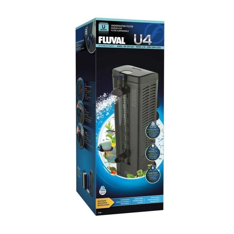 FLUVAL Filtre submersible U4 - Pour aquarium