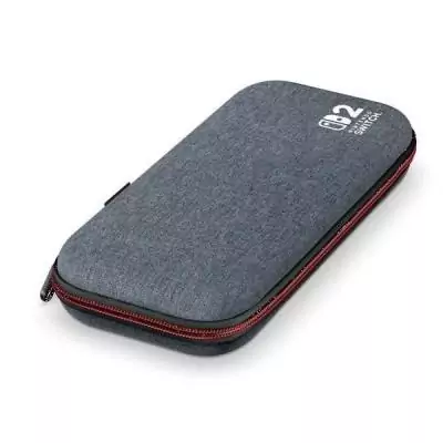 Sacoche Power A pour Nintendo Switch 2 - Gris chiné foncé