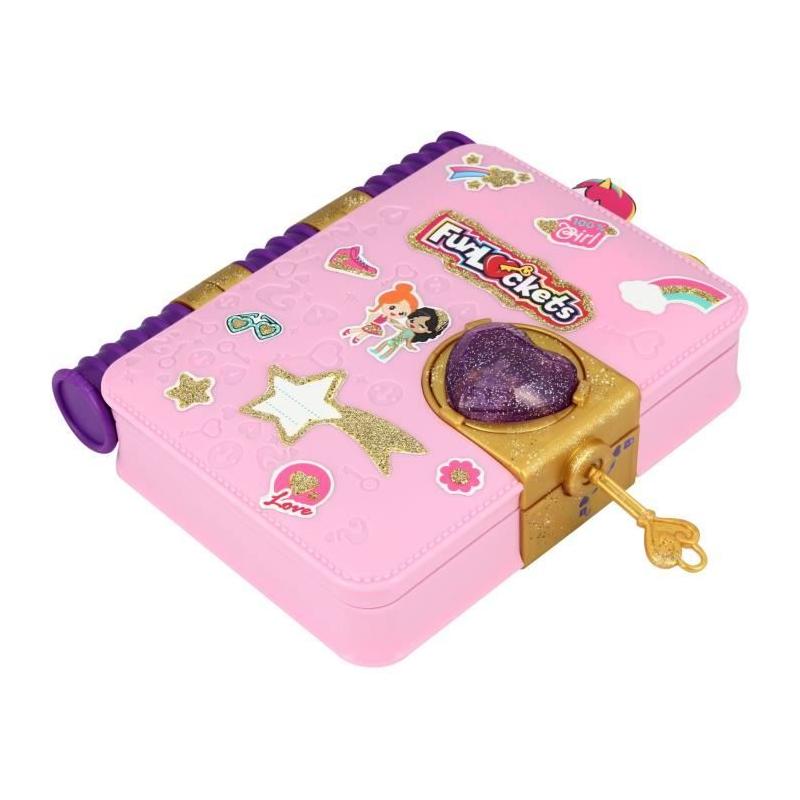 Journal intime pailleté Funlockets : Plus de 30 surprises pour enfants dès 6 ans
