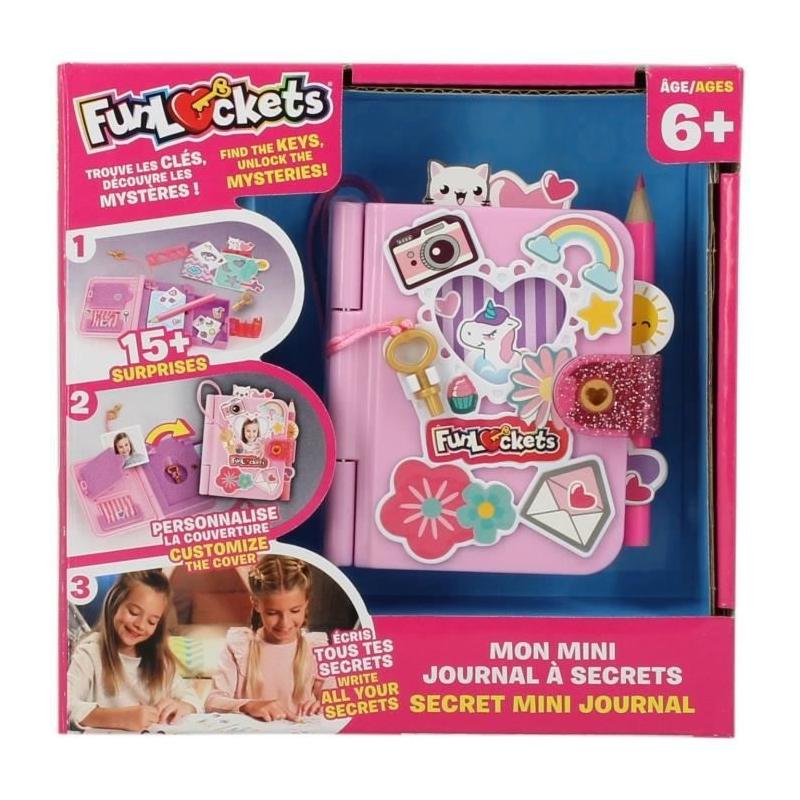 Mini Journal Secret Funlockets - Personnalise et amuse-toi!