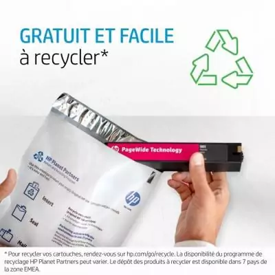 HP 970XL cartouche d'encre noir grande capacité authentique