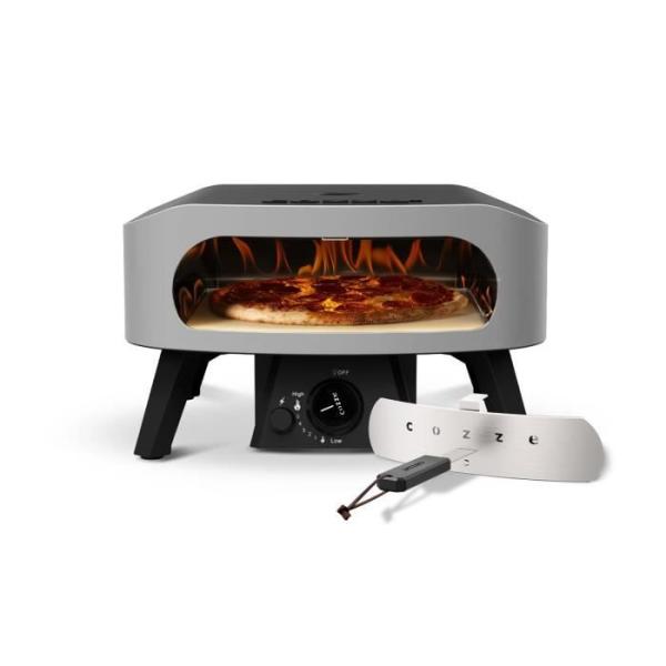 Four a pizza - COZZE - 13 - Gaz - 6 KW - Jusqu'a 450°C - Thermometre inclus - Porte