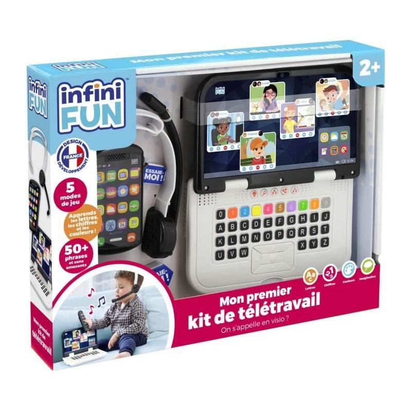 Kit Télétravail - KD - Mon Premier Kit de Télétravail - Effets lumineux et sons réalistes des 18 mois