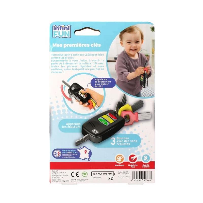 Clés Jouet pour Enfants: Apprentissage Formes & Couleurs