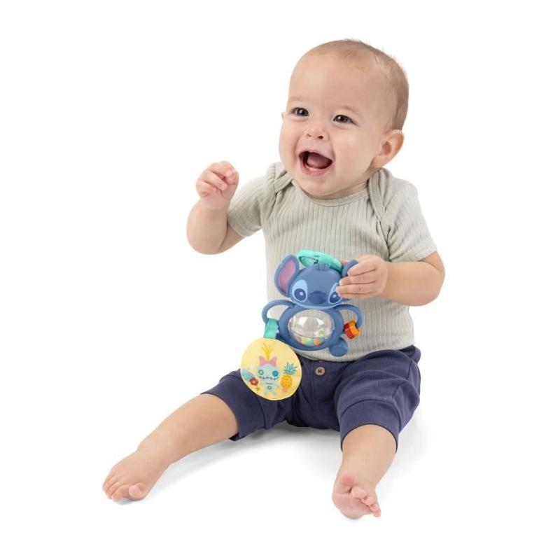 Coffret Cadeau Naissance Disney Baby Stitch - 4 Jouets Bébé
