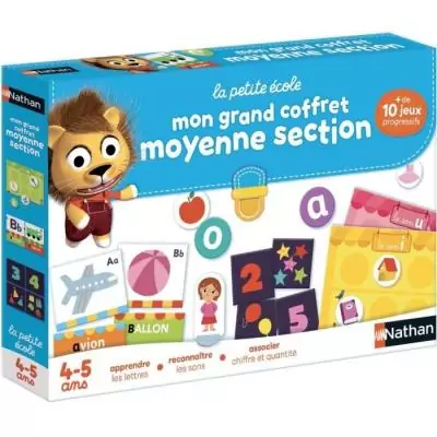 Jeu éducatif NATHAN La Petite Ecole MS - Coffret complet