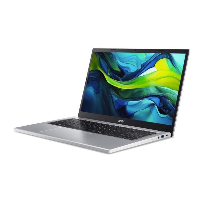 PC Portable ACER Aspire AG15-32P-33L3 - Windows 11 - 15,6'' FHD -Intel Core 3 N355 -Intel UHD Graphics -RAM 8Go -512Go SSD -AZER