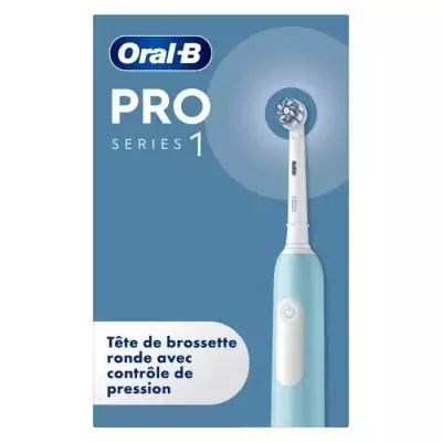 Brosse à dents électrique ORAL-B Pro 1 - Sensible et douce - Bleu