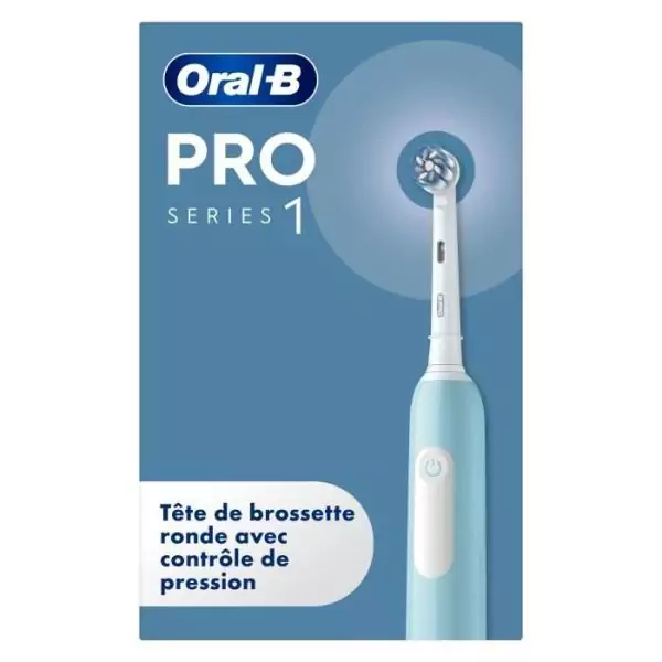 Brosse a dents électrique - ORAL-B Pro 1 - Sensitive Clean - Bleu