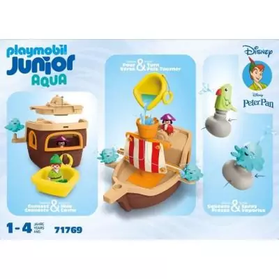 Ensemble Peter Pan et Bâteau Pirate pour Enfants de 12 mois
