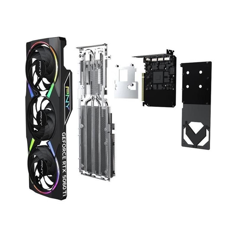 PNY - GeForce RTX™ 5060 Ti 16GB - Triple Fan ARGB - DLSS 4