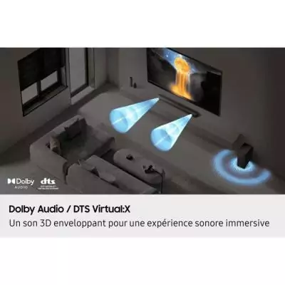 Barre de son SAMSUNG HW-B460F - Qualité audio exceptionnelle