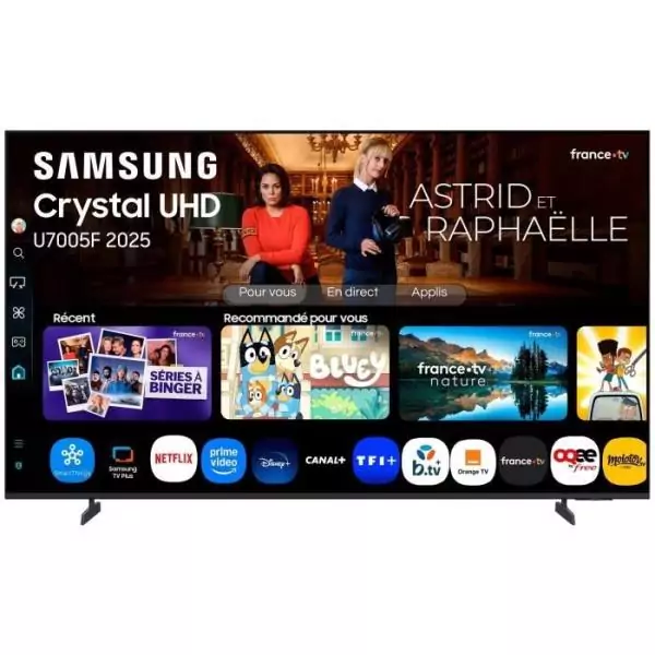 Samsung TU50U7005F - TV LED 50 (127 cm) - 4K UHD 3840x2160 - HDR10+ - Smart TV - Gaming Hub - 3xHDMI - WiFi
