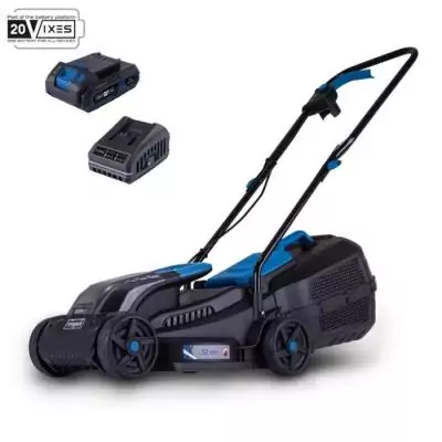Tondeuse san fil BC-MP320-X +set batterie 1x4Ah 1x2,4Ah - SCHEPPACH