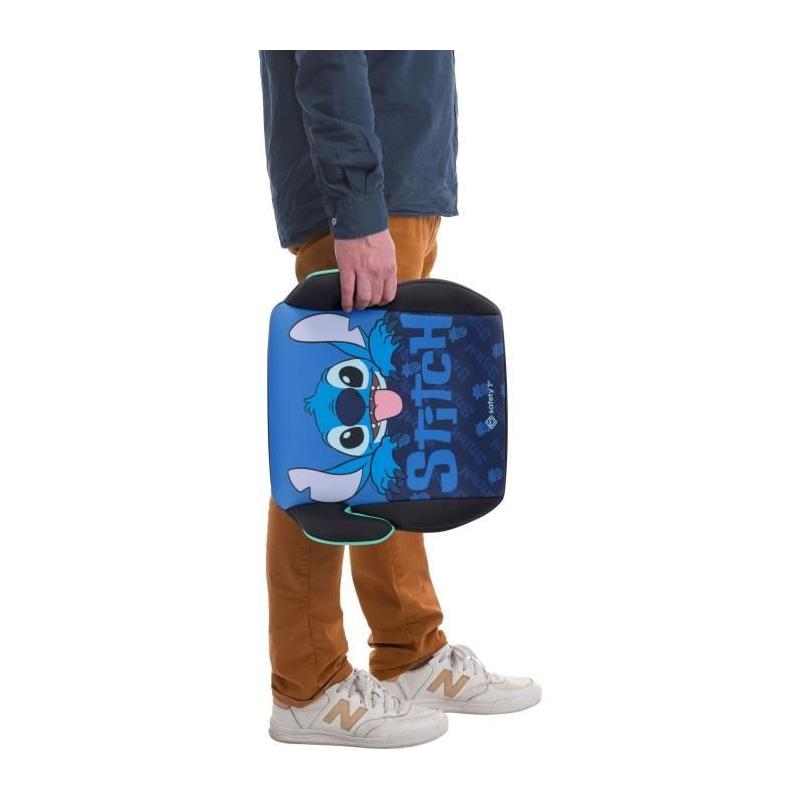 Siège auto réhausseur Disney Star Plus i-Safe Stitch - 6 à 12 ans, Classic Stitch