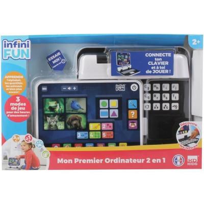 Ordinateur Jouet pour Enfant: Apprentissage ludique des couleurs, formes et lettres