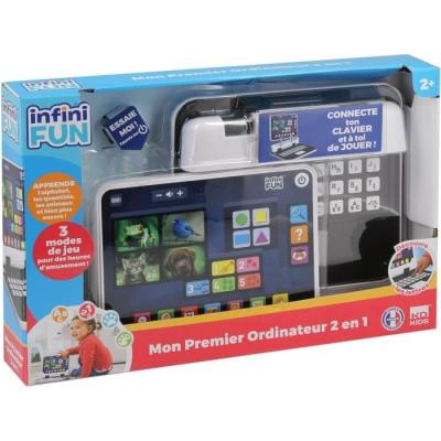 Ordinateur Jouet pour Enfant: Apprentissage ludique des couleurs, formes et lettres