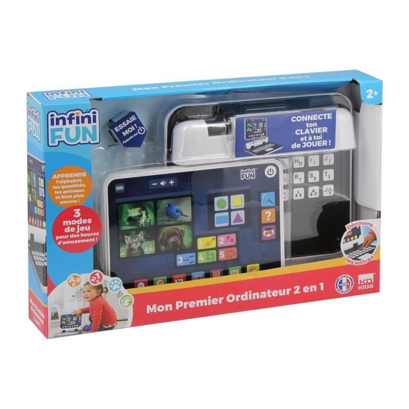 Ordinateur Jouet pour Enfant: Apprentissage ludique des couleurs, formes et lettres