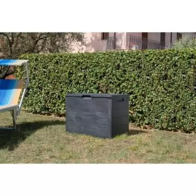 Coffre de rangement extérieur TOOMAX 160L gris Woody's - Pratique et spacieux