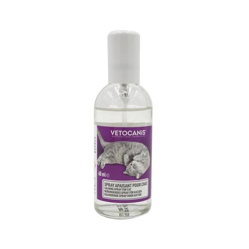 Spray anti-stress apaisant pour chat - VETOCANIS