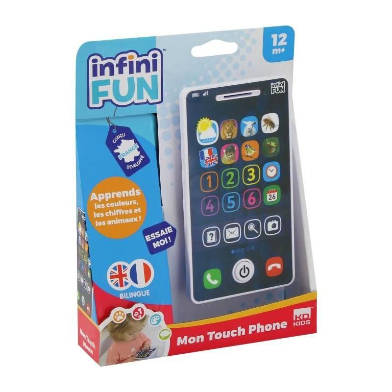 Téléphone Jouet - KD - Mon Touch Phone - Apprentissage ludique grâce aux différents modes de jeu