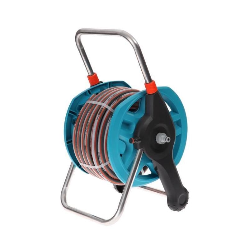 Dévidoir portable GARDENA 20m - Kit complet tuyau d'arrosage