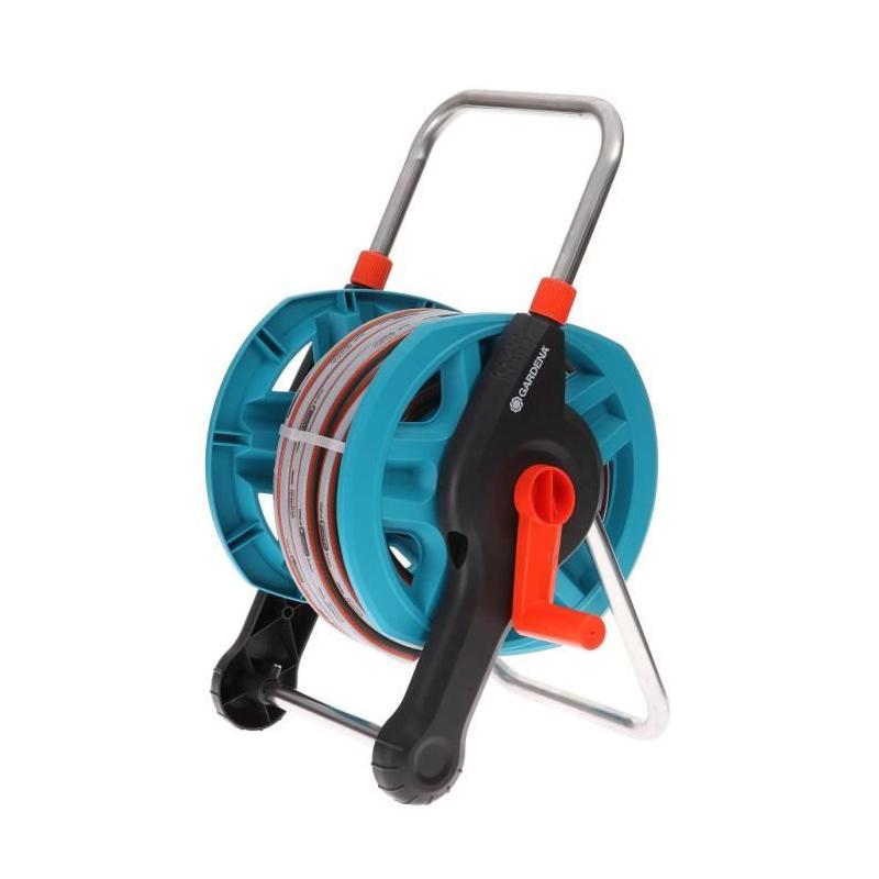 Dévidoir portable GARDENA 20m - Kit complet tuyau d'arrosage